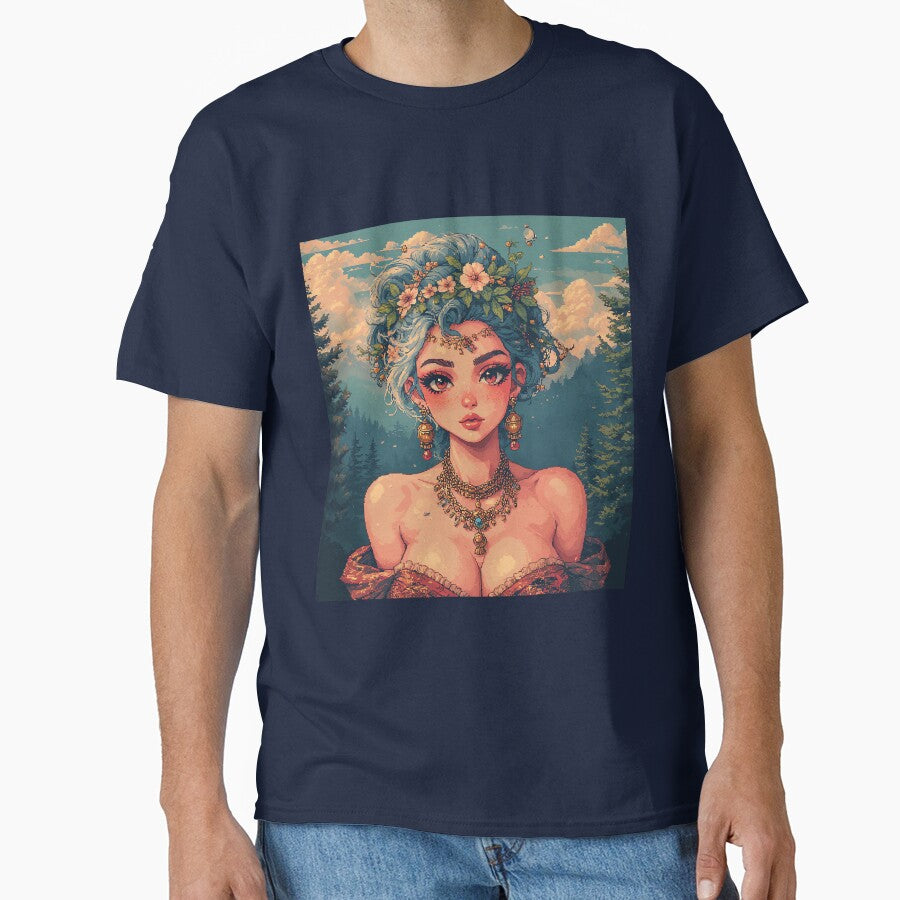 Retro Pixel Girl T-Shirts, Hoodie, Sweatshirt