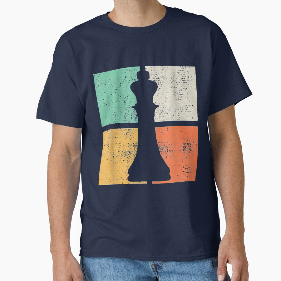 Chess lover chessmen king player vintage retro chess pieces by didian03 T-Shirts, Hoodie, Sweatshirt (Image 1)
