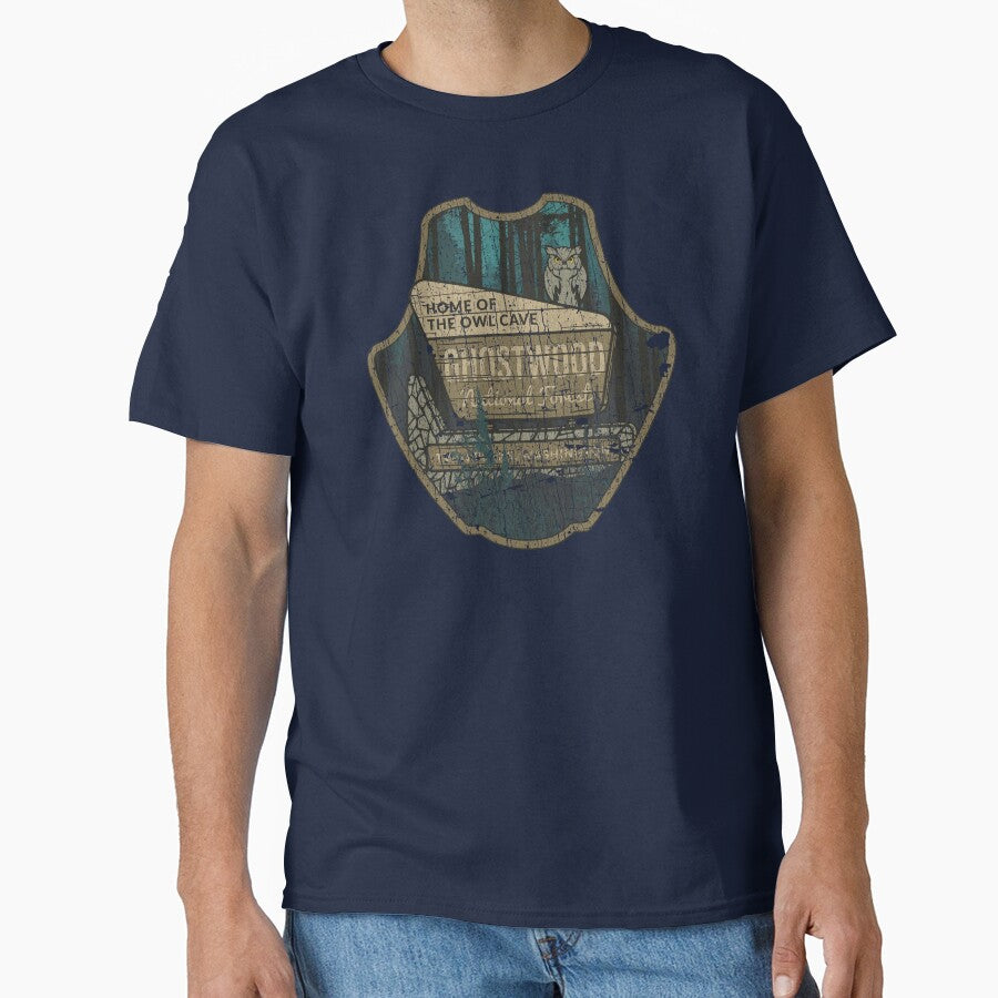 Ghostwood National Forest Sign 1989 by AstroZombie6669 T-Shirts, Hoodie, Sweatshirt | BlankRebels.com (Image 1)