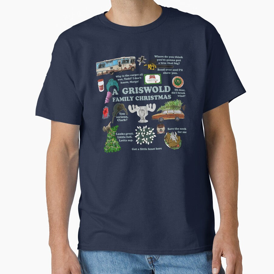 Funny Family Christmas Vacation Quotes by happyholidayfan T-Shirts, Hoodie, Sweatshirt | BlankRebels.com (Image 1)