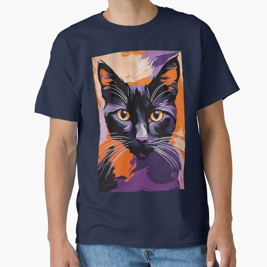 Black cat by Mary Annthipie Bane T-Shirts, Hoodie, Sweatshirt | BlankRebels.com (Image 1)