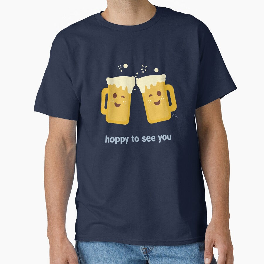 Foodie Buddies - Hoppy to See You by zacrizy T-Shirts, Hoodie, Sweatshirt | BlankRebels.com (Image 1)