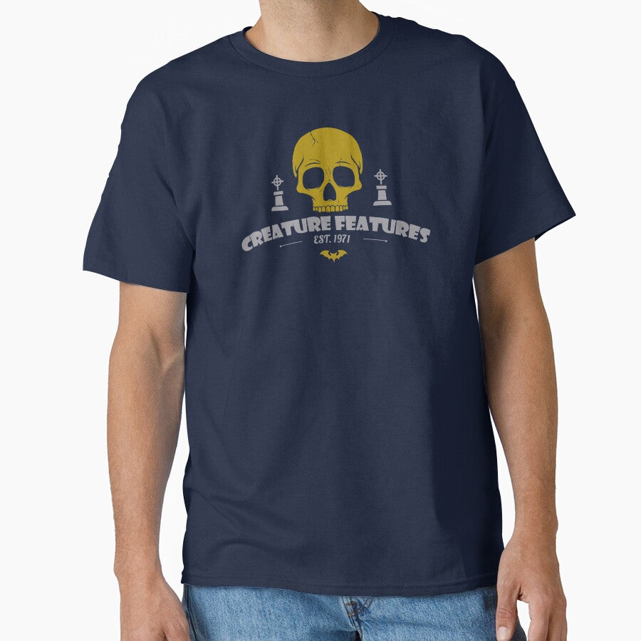 Creature Features Skull by CreatureStore T-Shirts, Hoodie, Sweatshirt | BlankRebels.com (Image 1)