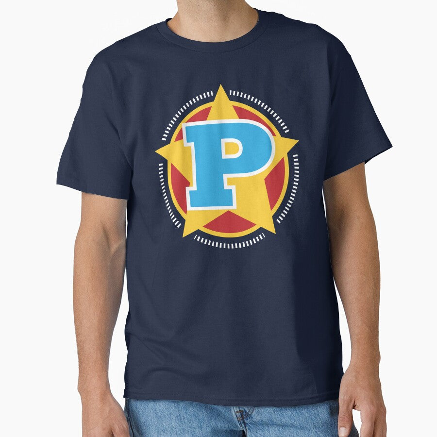 Superhero Letter P. Star Stripes T-Shirts, Hoodie, Sweatshirt