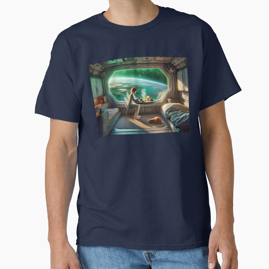 Breakfast in Space by M-Y-A-R-T- T-Shirts, Hoodie, Sweatshirt | BlankRebels.com (Image 1)