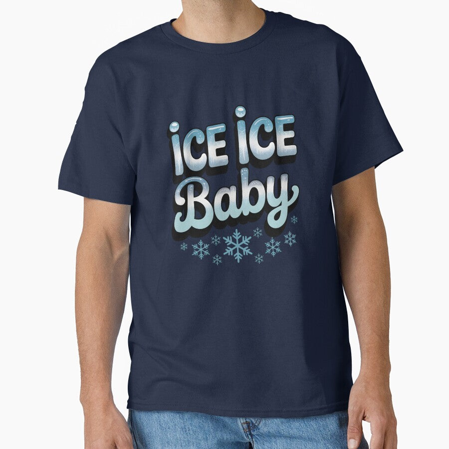 Ice Ice Baby - Retro Winter Design by Jollys-ArtShop T-Shirts, Hoodie, Sweatshirt | BlankRebels.com (Image 1)