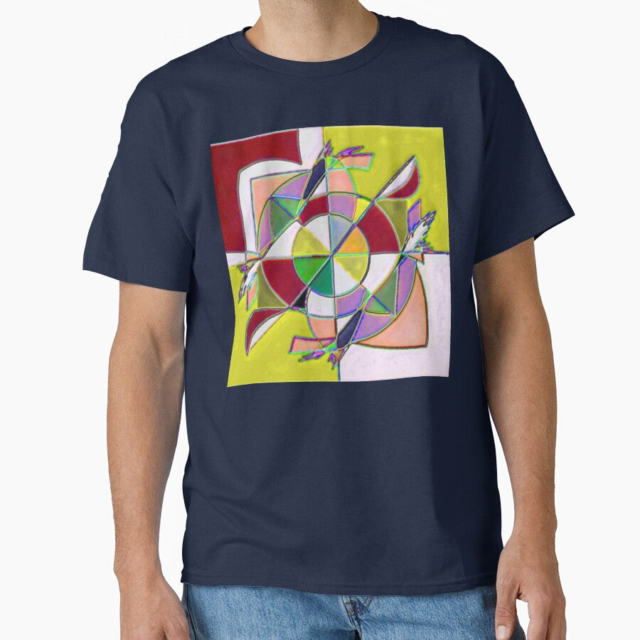 astral collision electrize 13 colorful geometric abstract design by SmashingDeals T-Shirts, Hoodie, Sweatshirt (Image 1)