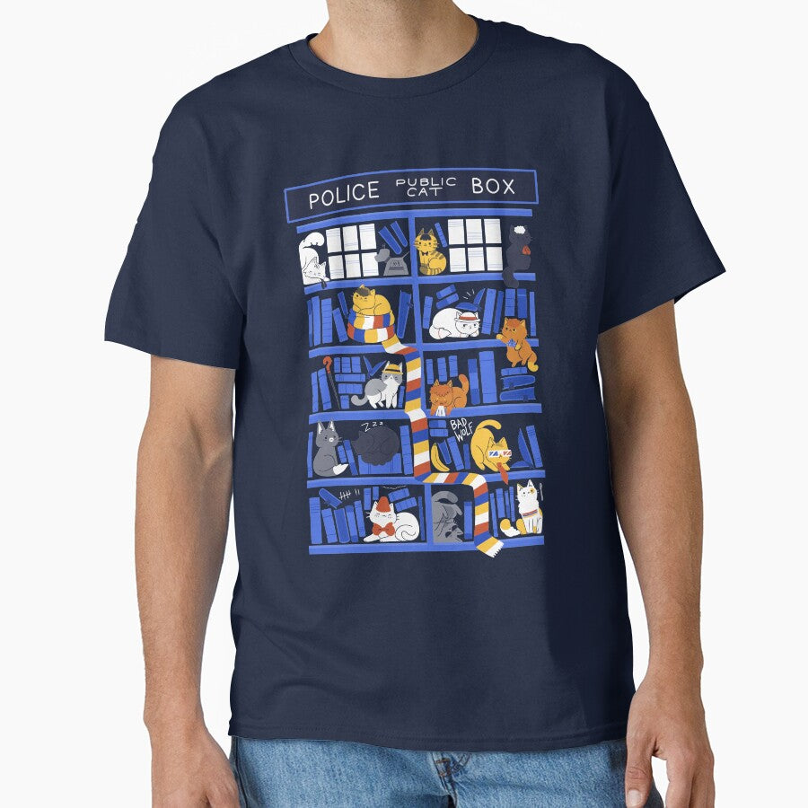 Library Box Who T-Shirts, Hoodie, Sweatshirt