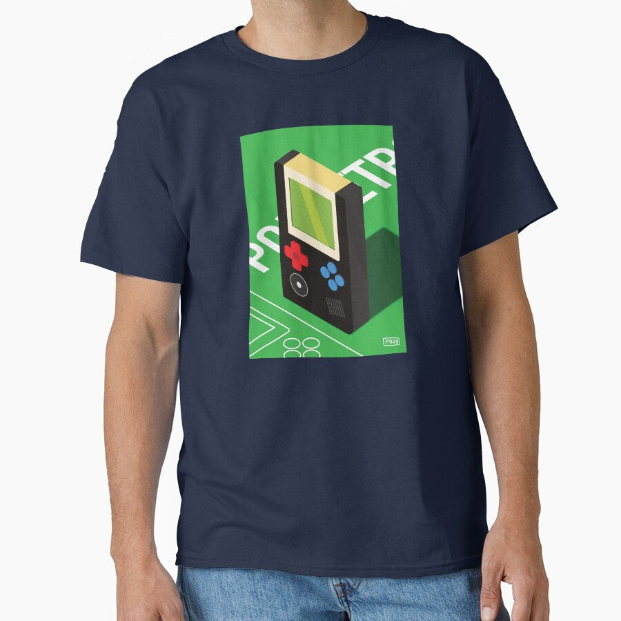 Retrolad2 Retro Style 90s gaming handheld reimagined - PopBlack by Artenine Arts T-Shirts, Hoodie, Sweatshirt (Image 1)