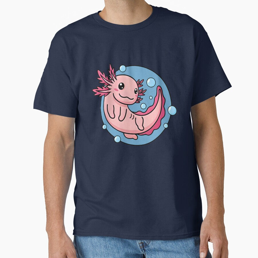 Cute Axolotl by SunMayDown T-Shirts, Hoodie, Sweatshirt | BlankRebels.com (Image 1)