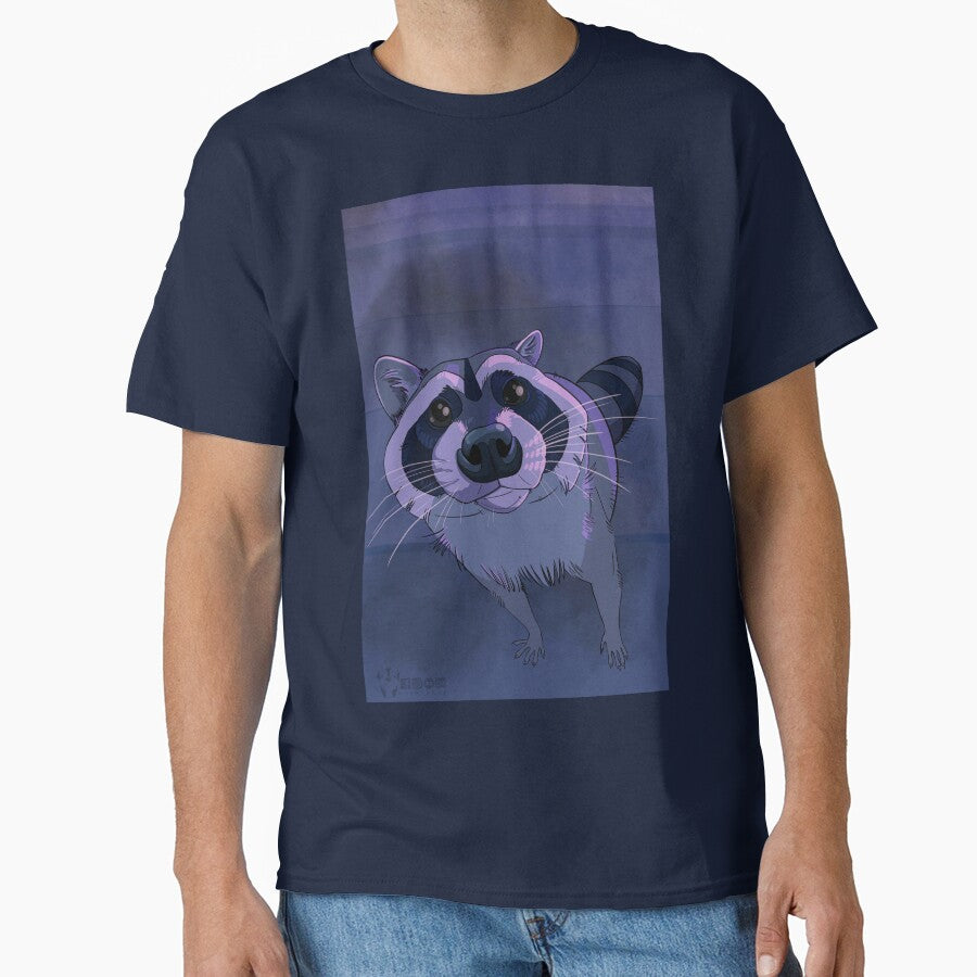 Purple Raccoon by Mackenzie Fischer T-Shirts, Hoodie, Sweatshirt | BlankRebels.com (Image 1)