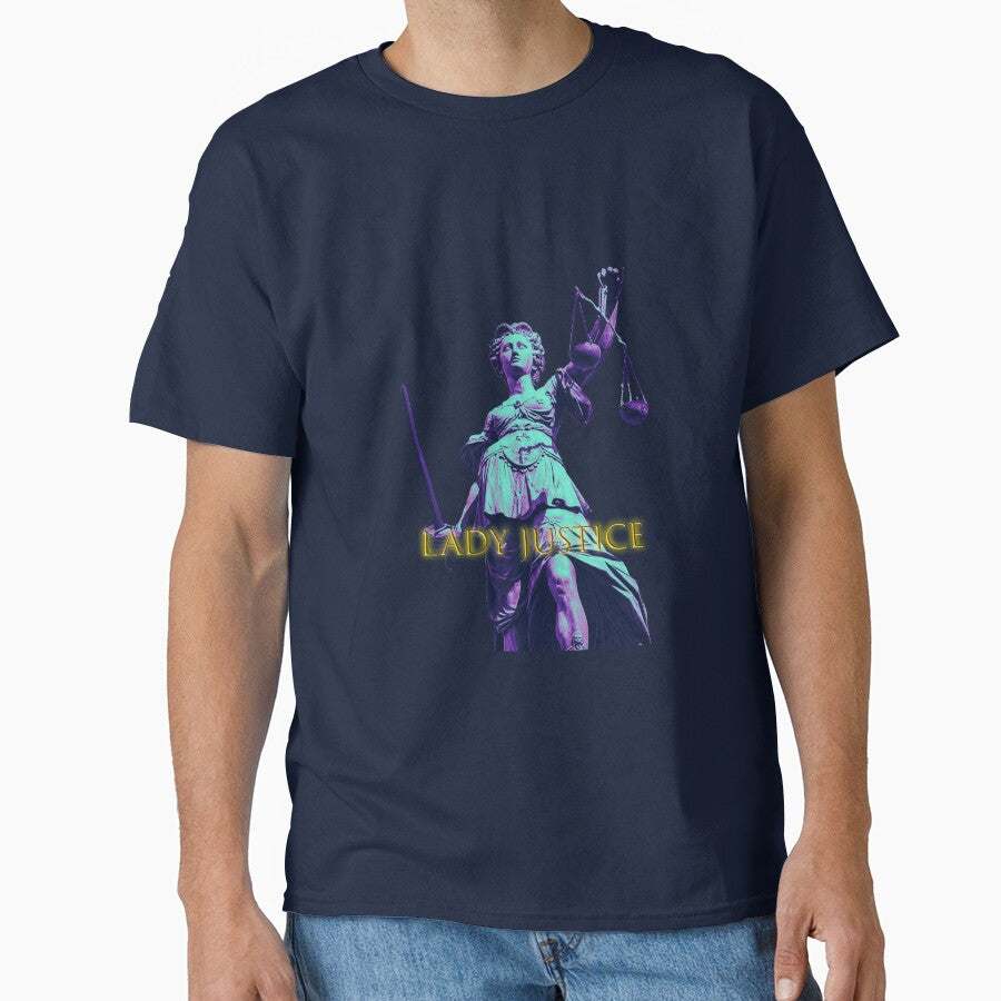 Lady justice T-shirt,  Lady justice stickers, lady justice print art by Cici-Chan Hoodie, Sweatshirt (Image 1)
