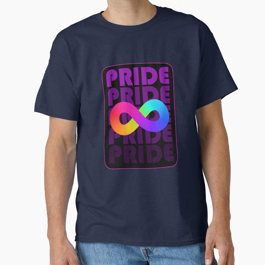 Neurodivergent Pride (Black) by PhineasSpoon T-Shirts, Hoodie, Sweatshirt | BlankRebels.com (Image 1)
