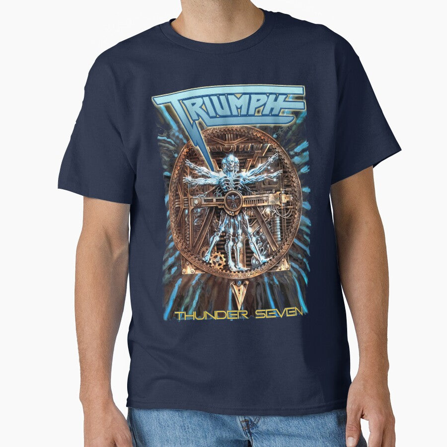 TRIUMPH BAND THUNDER SEVEN by playback63 T-Shirts, Hoodie, Sweatshirt | BlankRebels.com (Image 1)