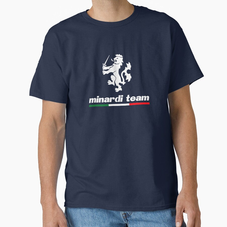 Minardi F-1 Team Vintage Art by San Studios Co. T-Shirts, Hoodie, Sweatshirt | BlankRebels.com (Image 1)