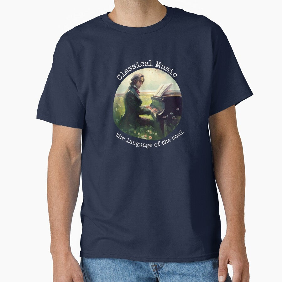Classical Music - the language of the soul by PlantDemia T-Shirts, Hoodie, Sweatshirt | BlankRebels.com (Image 1)