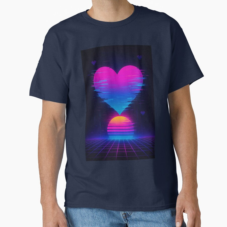 Cyber Sunset Vaporwave Retro 90s T-Shirt Hoodie Phone Case by Jackson2288 Sweatshirt | BlankRebels.com (Image 1)