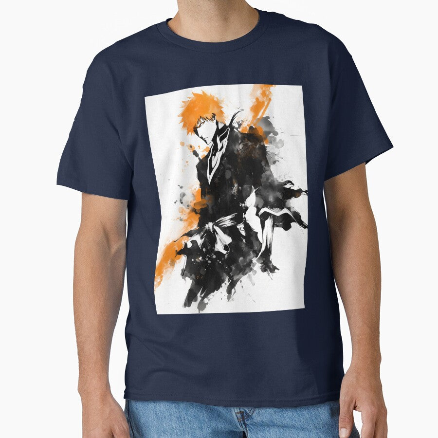 Watercolor Ichigo by SchellStation T-Shirts, Hoodie, Sweatshirt | BlankRebels.com (Image 1)