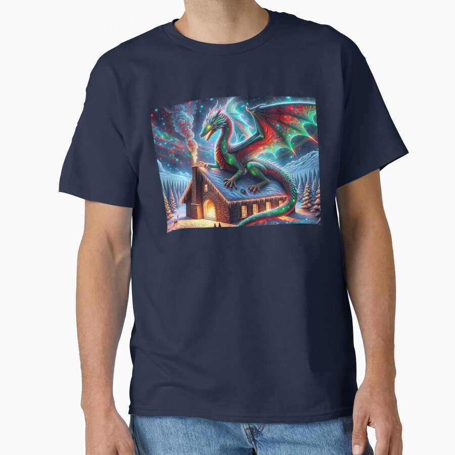 Wild Dragon on the Roof by M-Y-A-R-T- T-Shirts, Hoodie, Sweatshirt | BlankRebels.com (Image 1)
