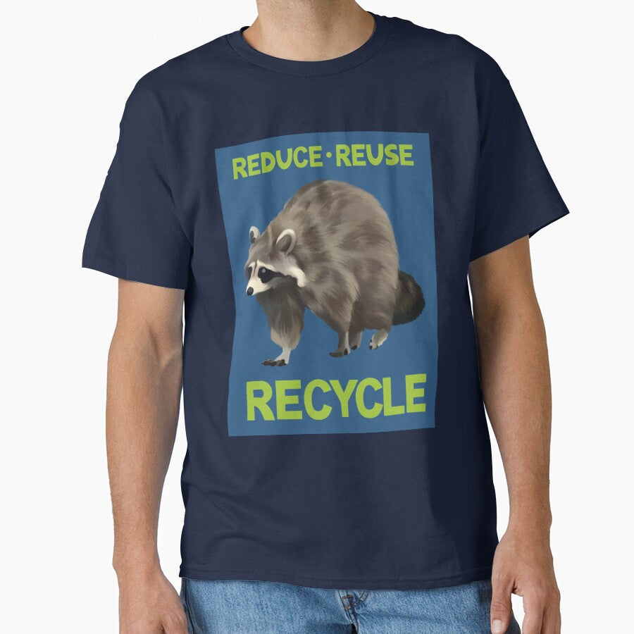 Recycle Raccoon by TheCalmingPants T-Shirts, Hoodie, Sweatshirt | BlankRebels.com (Image 1)