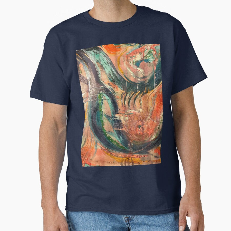 Making Waves Abstract Art Piece by Chelebelle T-Shirts, Hoodie, Sweatshirt | BlankRebels.com (Image 1)