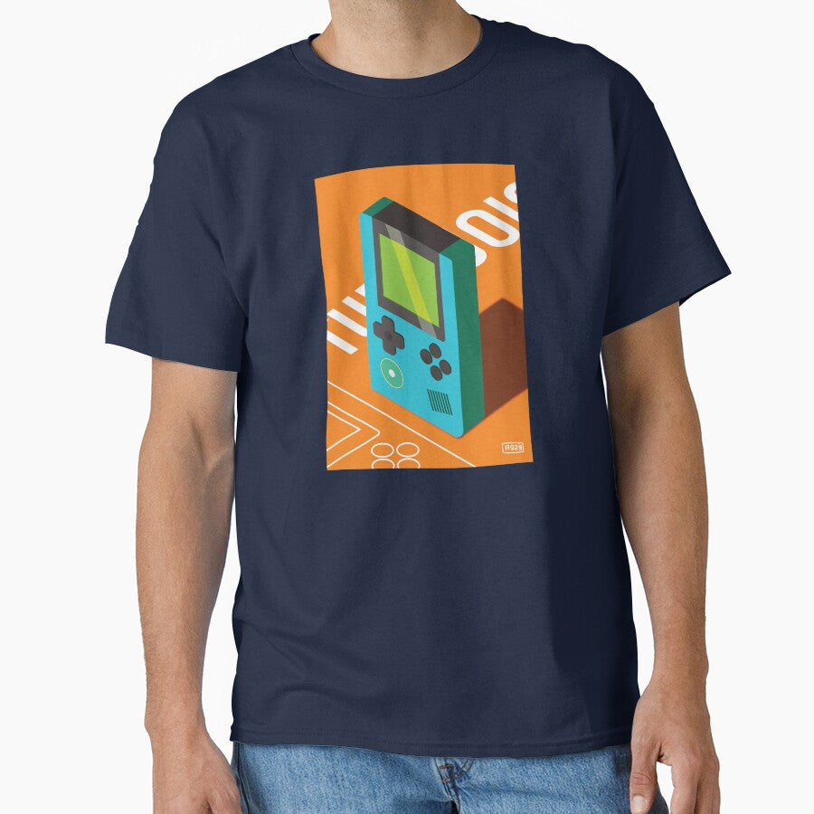 Retrolad2 Retro Style 90s gaming handheld reimagined - Turquoise by Artenine Arts T-Shirts, Hoodie, Sweatshirt (Image 1)