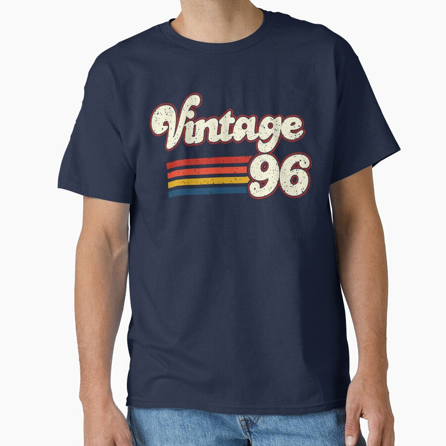 Vintage 1996 30th Birthday Shirt Retro Style Thirtieth Bday Gift by LessIsLoud