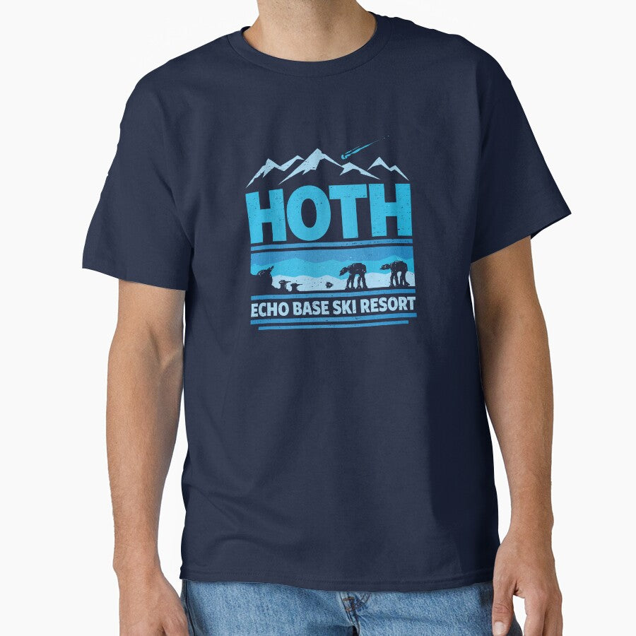 Echo Base Ski Resort by kg07 T-Shirts, Hoodie, Sweatshirt | BlankRebels.com (Image 1)