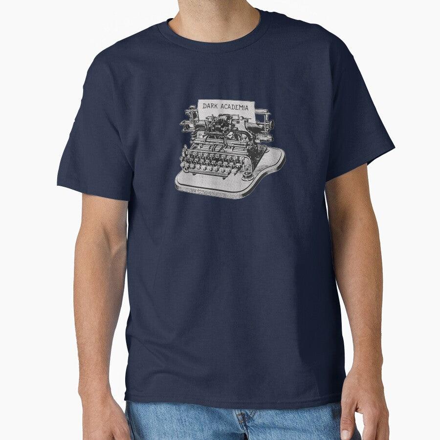 Dark Academia Vintage Typewriter by iliketeas T-Shirts, Hoodie, Sweatshirt | BlankRebels.com (Image 1)