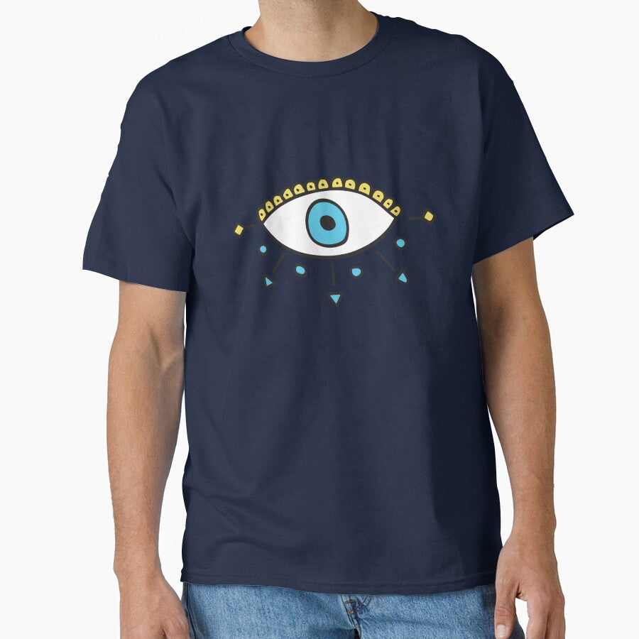 Light Blue Evil Eye Royal "Peace" by Mystikaa T-Shirts, Hoodie, Sweatshirt | BlankRebels.com (Image 1)