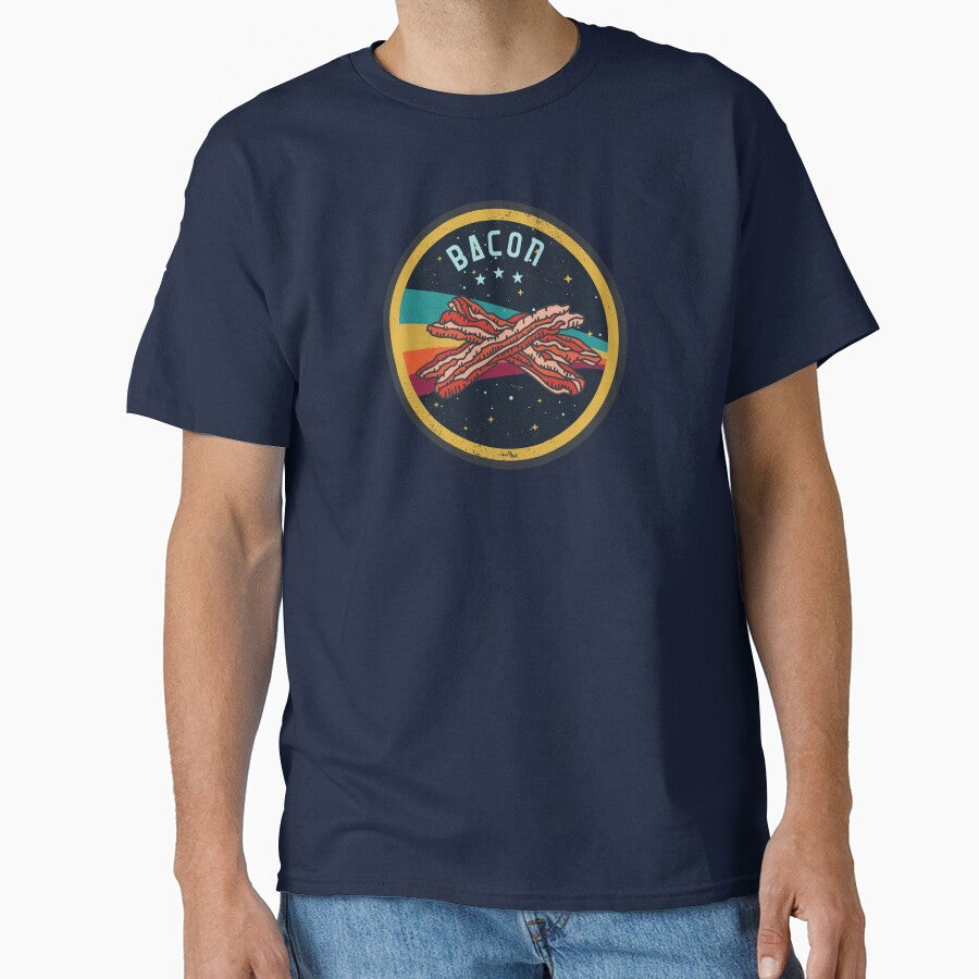 Food Space Delivery Funny Bacon by artado T-Shirts, Hoodie, Sweatshirt | BlankRebels.com (Image 1)