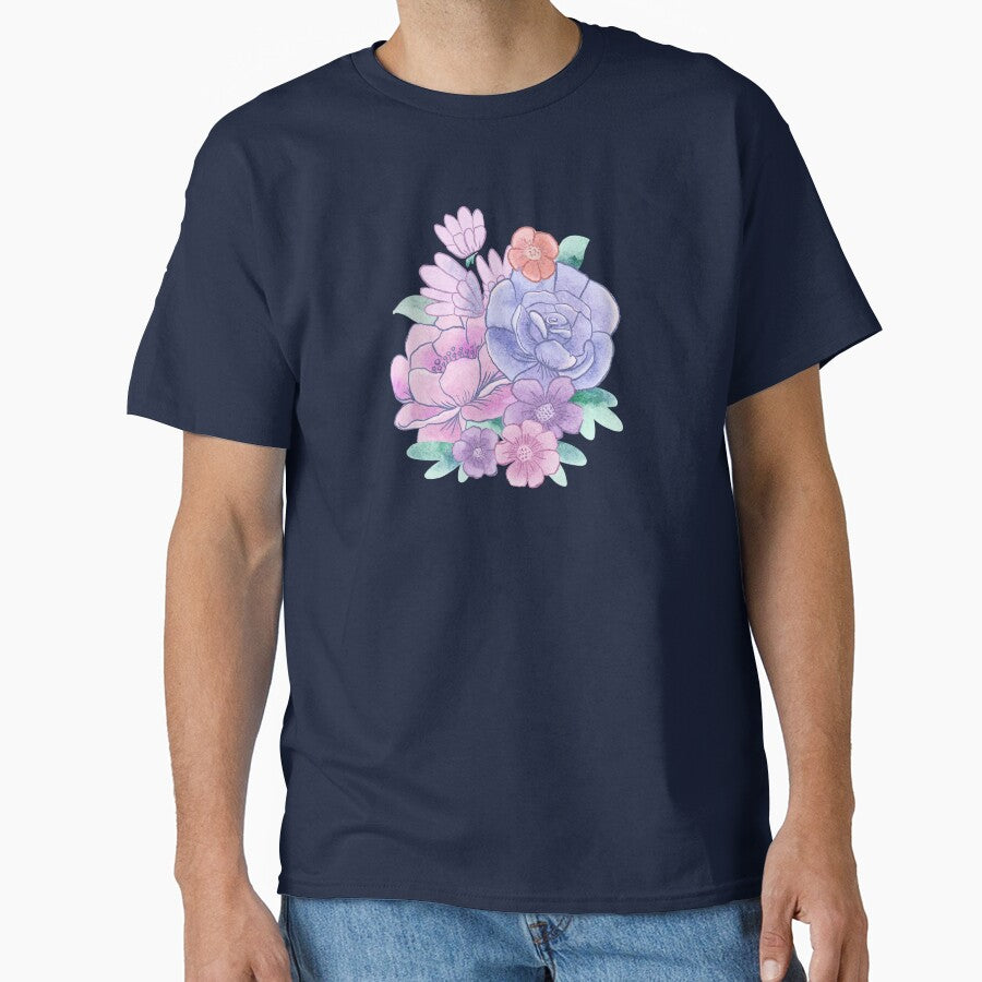 90s Floral Overload by latheandquill T-Shirts, Hoodie, Sweatshirt | BlankRebels.com (Image 1)