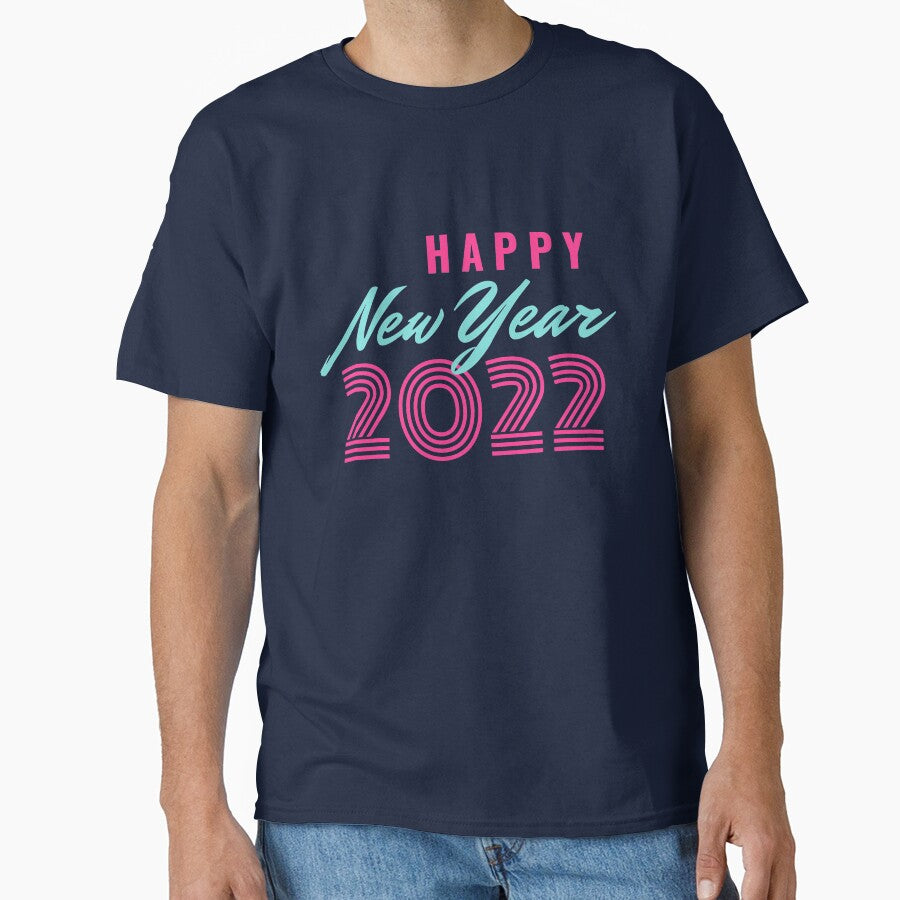 Happy New Year 2022 Disco Colors by trendingatees T-Shirts, Hoodie, Sweatshirt | BlankRebels.com (Image 1)