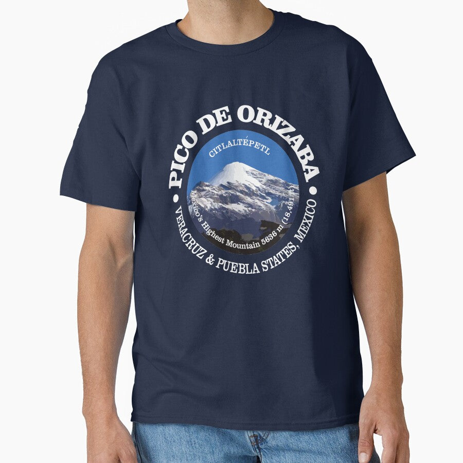 Pico de Orizaba "Citlaltepetl" (P) by curranmorgan T-Shirts, Hoodie, Sweatshirt | BlankRebels.com (Image 1)