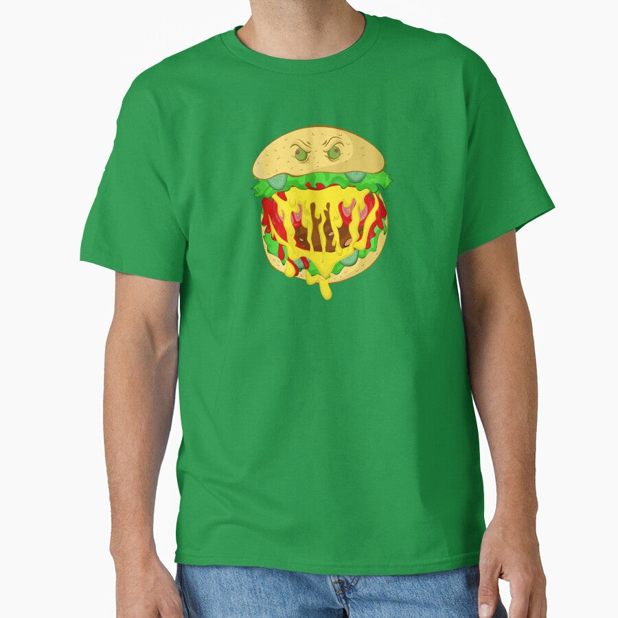 Monster Burger by Mariia Berezhna T-Shirts, Hoodie, Sweatshirt | BlankRebels.com (Image 1)