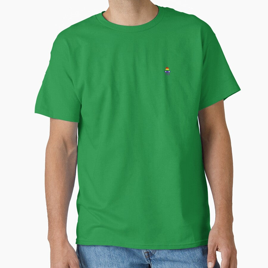 Rainbow Squid LGBT Pixel Art by Voyax T-Shirts, Hoodie, Sweatshirt | BlankRebels.com (Image 1)