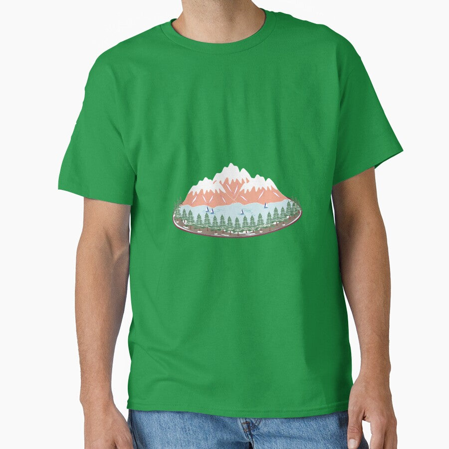 SNOWY MOUNTAIN by ItaliaColore T-Shirts, Hoodie, Sweatshirt | BlankRebels.com (Image 1)