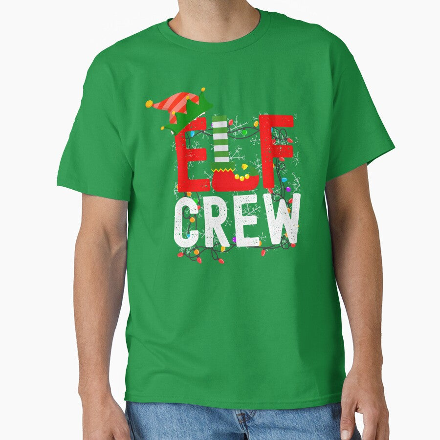 Elf crew for family matching costume by erozzz T-Shirts, Hoodie, Sweatshirt | BlankRebels.com (Image 1)