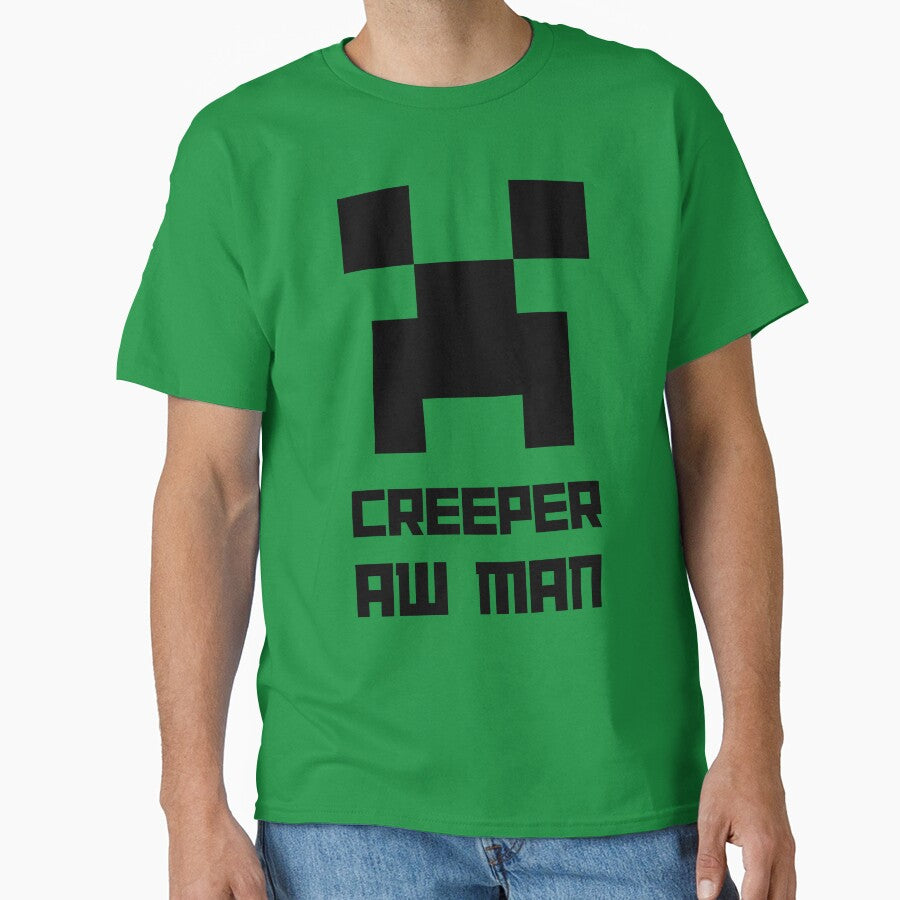 Creeper Aw Man by ConfusedStudio T-Shirts, Hoodie, Sweatshirt | BlankRebels.com (Image 1)