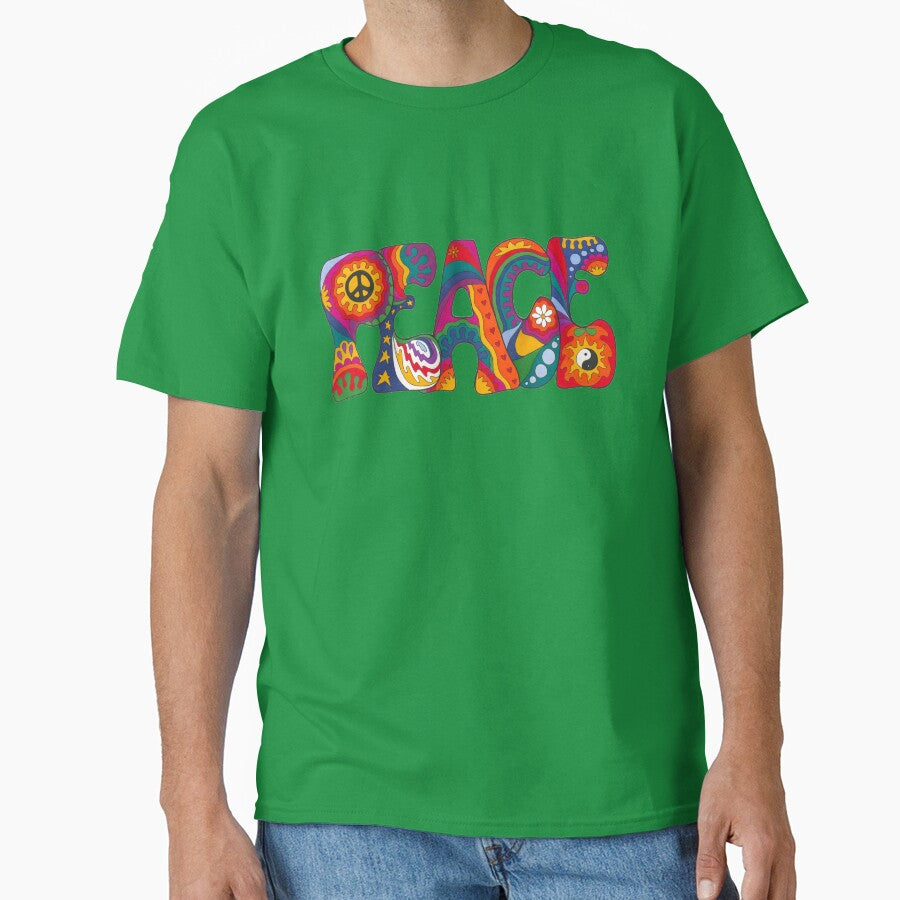 Psychedelic Peace by Kellie Espie Art T-Shirts, Hoodie, Sweatshirt | BlankRebels.com (Image 1)