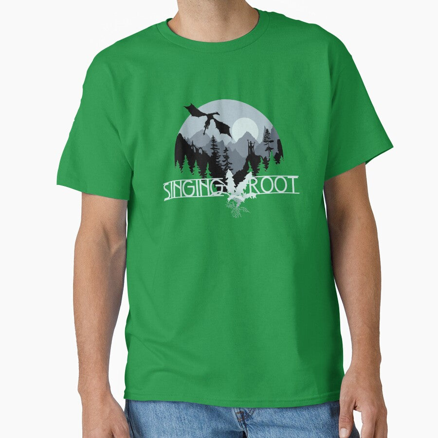 Follow The Singing Nirn Root by atomicgirl T-Shirts, Hoodie, Sweatshirt | BlankRebels.com (Image 1)