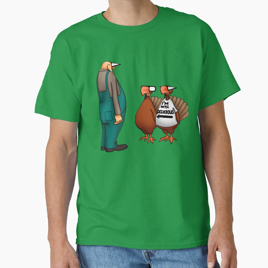 Funny Spectickles Thanksgiving Delicious Turkey Cartoon Humor by abbottoons T-Shirts, Hoodie, Sweatshirt (Image 1)