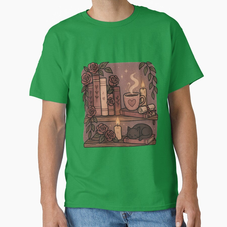 Romance bookshelf by Foul-MouthedCo T-Shirts, Hoodie, Sweatshirt | BlankRebels.com (Image 1)