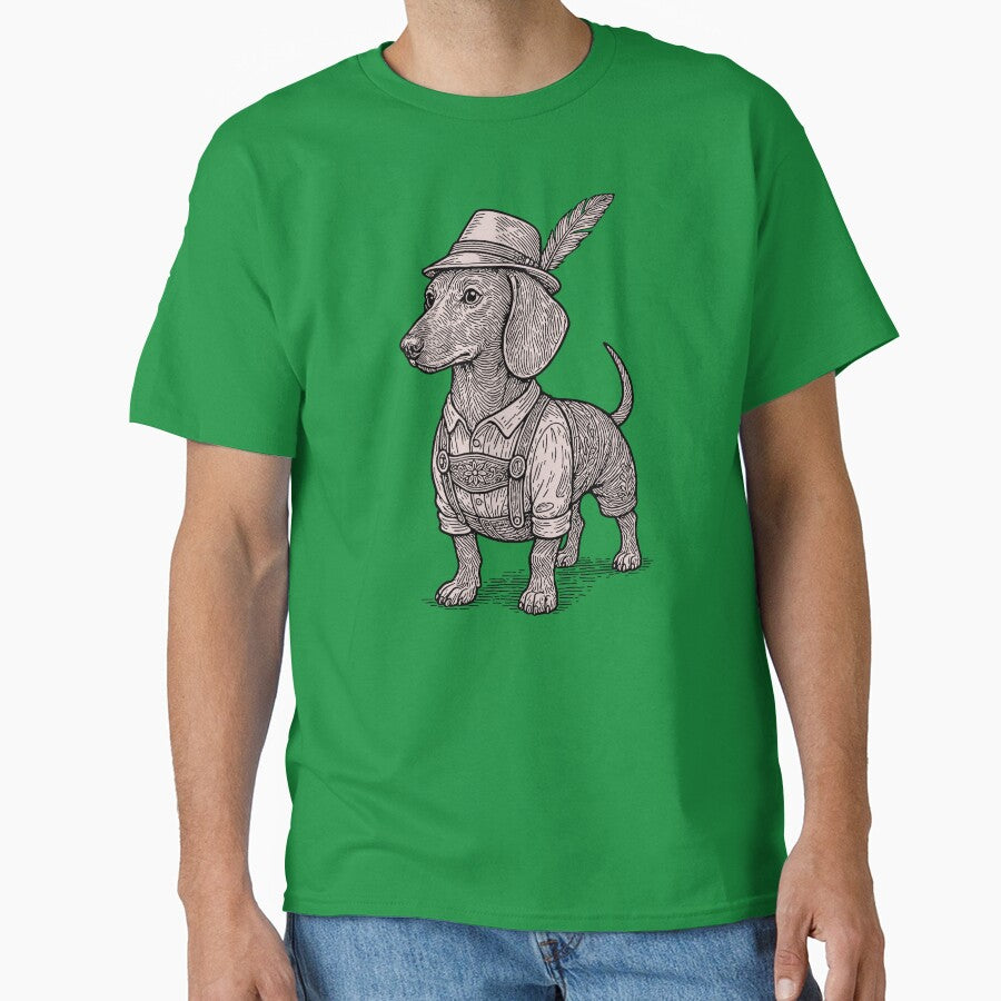 Vintage Dachshund by Serge Inker T-Shirts, Hoodie, Sweatshirt | BlankRebels.com (Image 1)