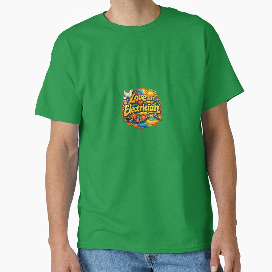 Love an Electrician Design by thesparkystore T-Shirts, Hoodie, Sweatshirt | BlankRebels.com (Image 1)