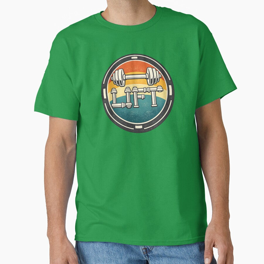 Weightlifting Plate Gradient by NightFoxRB T-Shirts, Hoodie, Sweatshirt | BlankRebels.com (Image 1)