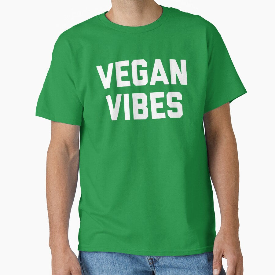 Vegan Vibes Funny Sarcastic Veganism Diet Quote by quarantine81 T-Shirts, Hoodie, Sweatshirt | BlankRebels.com (Image 1)