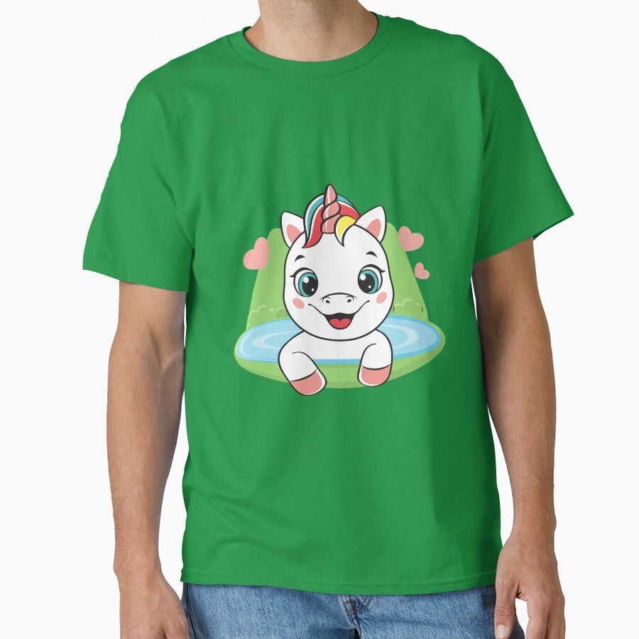 “ Cute Unicorn/ "A Magical Unicorn Journey: Experiencing the Joy of Being a Unicorn Lover"!”. by Creative ... (Image 1)