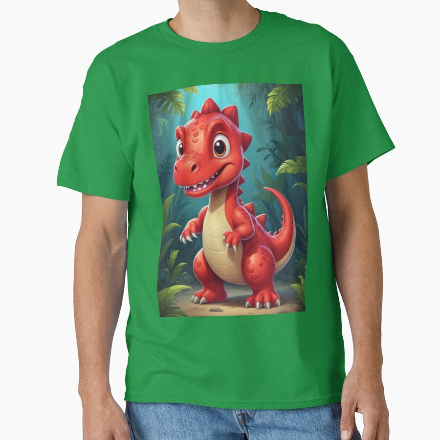 cute red dinosaur by KIDS-PRINTS T-Shirts, Hoodie, Sweatshirt | BlankRebels.com (Image 1)