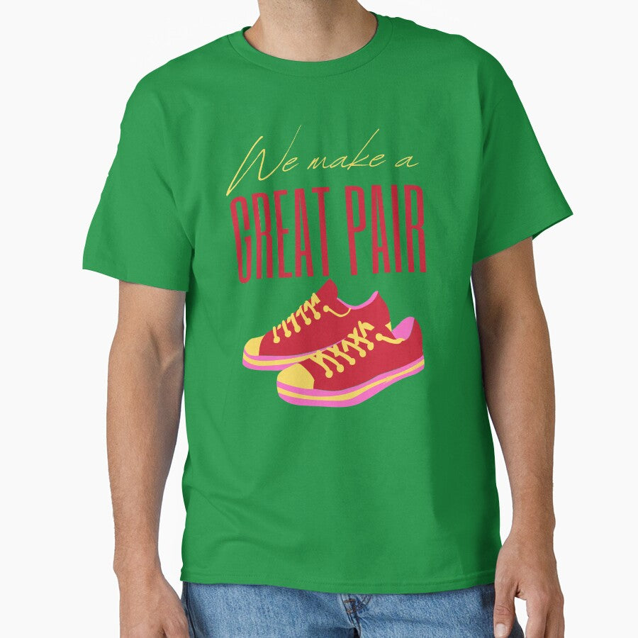 Better Together- We make a great pair -LOVE Matching Couples- Funny Fashion Couple by Red-ElYoubi T-Shirts,... (Image 1)
